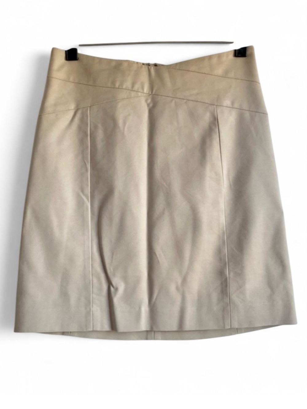 Banana Republic Tan Cross Waist Pencil Skirt Size 2
